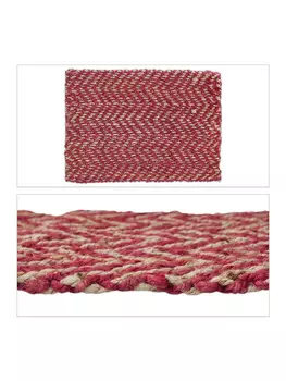 Ковер relaxdays, цвет rot/beige