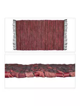 Ковер relaxdays, красный