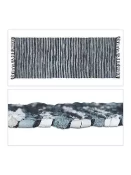 Ковер relaxdays, серый