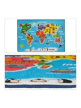 Ковер relaxdays, синий