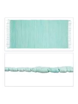 Ковер relaxdays, светло-синий