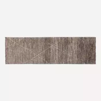 Ковер ручной работы Озбеки Габбе El Corte Ingls, серый