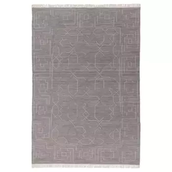 Ковер ручной работы, темно-серый, 170х240 см, TRGRS IKEA