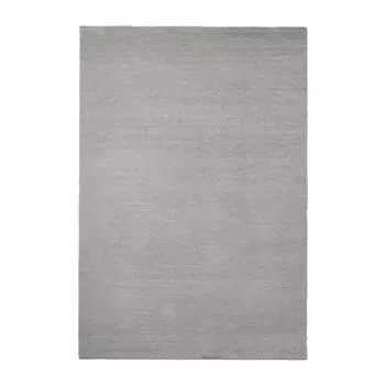 Ковер с коротким ворсом, светло-серый, 133х195 см, KNARDRUP IKEA
