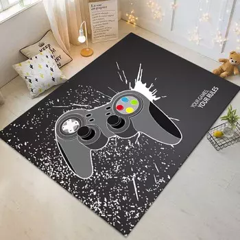 Ковер с рисунком Alexiz, серый