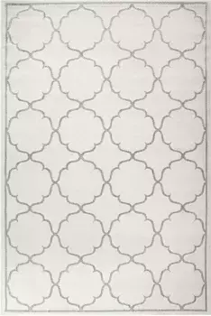 Ковер Sanat "Berlin", прямоугольный, подходит для использования внутри и снаружи помещений, прочный и простой в уходе 140х200 см, цвет creme