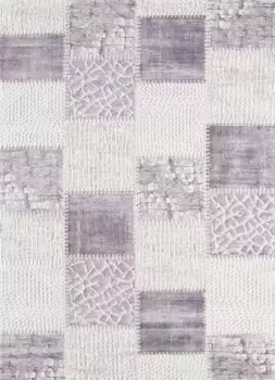 Ковер Sanat "Гармония 3202", прямоугольный, гостиная, короткий ворс, современный, спальня 160х220 см, цвет lila