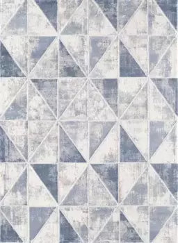 Ковер Sanat "Гармония 3212", прямоугольный, гостиная, короткий ворс, современный, спальня 80х150 см, бирюзовый