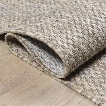 Ковер Sanat "Мелисса 8000", прямоугольный, короткий ворс, подходит для внутреннего и наружного использования, гостиная 240х330 см, бежевый