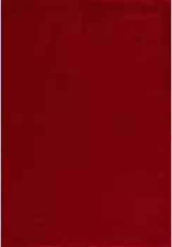 Ковер Sanat "Uni", прямоугольный, прочный ковер с коротким ворсом, большой выбор цветов 160х230 см, красный