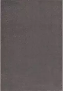 Ковер Sanat "Uni", прямоугольный, прочный ковер с коротким ворсом, большой выбор цветов 140х200 см, серый