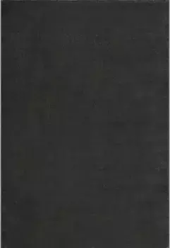 Ковер Sanat "Uni", прямоугольный, прочный ковер с коротким ворсом, большой выбор цветов 140х200 см, темно-серый