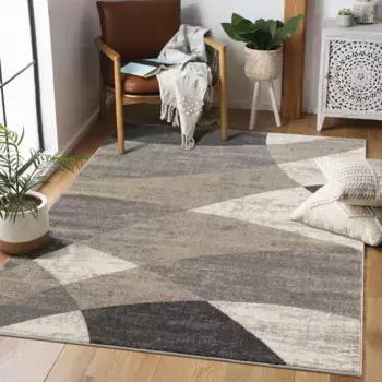 Ковер Санат "Винтаж 1690", прямоугольный, винтажный вид, гостиная, короткий ворс Sanat 120х170 см, бежевый