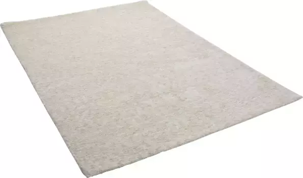 Ковер Sansibar "Munkmarsch Uni", прямоугольный, крапчатый, особенно мягкий, гостиная, спальня 90х160 см, цвет creme