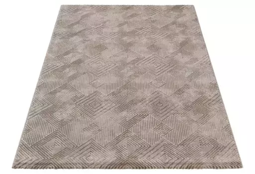 Ковер Sehrazat "Amatis 6620", прямоугольный, высокая-низкая структура, гостиная 80х150 см, бежевый