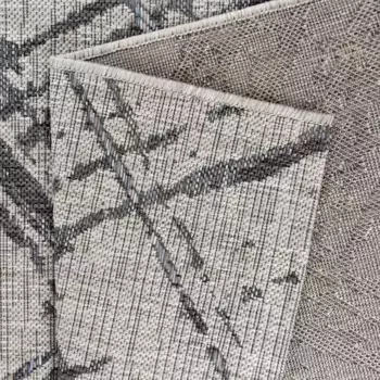 Ковер Sehrazat "Magic 3640", прямоугольный, подходит для внутреннего и наружного использования, гостиная 120х170 см, серый