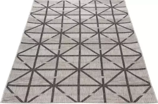 Ковер Sehrazat "Magic 3650", прямоугольный, подходит для внутреннего и наружного использования, гостиная 200х290 см, коричневый