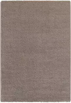 Ковер Sehrazat с высоким ворсом "Бархат 8900", прямоугольный, однотонный, пушистый мягкий, глубокий ворс, с мягким блеском, гостиная 120х170 см, бежевый