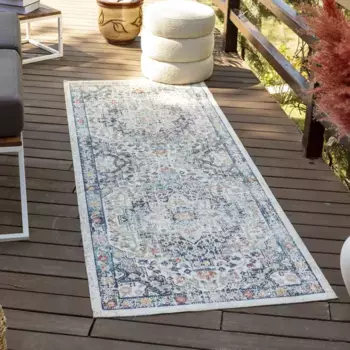 Ковер Сурья "АРВАДА", прямоугольный Surya 160х213 см, белый