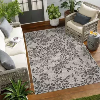 Ковер Сурья "HASSELT", прямоугольный Surya 80х150 см, серый