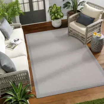 Ковер Сурья "JENA", прямоугольный Surya 80х150 см, серый