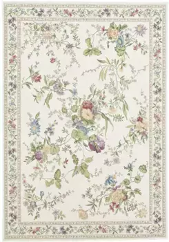 Ковер THEKO "Flomi Sagrini", прямоугольный, плоского плетения, пастельные тона 160х230 см, цвет creme