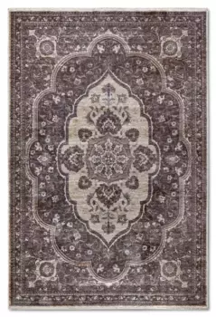 Ковер Villeroy & Boch "Рената", прямоугольный, восточный, бахрома, гостиная, спальня, классика, винтаж 160х225 см, синий