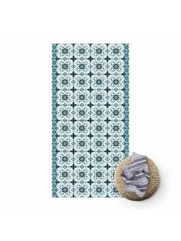 Ковер WALLART, бирюзовый