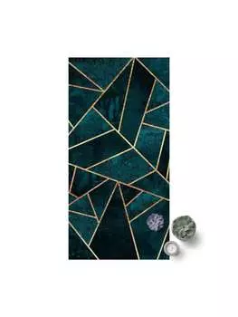 Ковер WALLART, бирюзовый