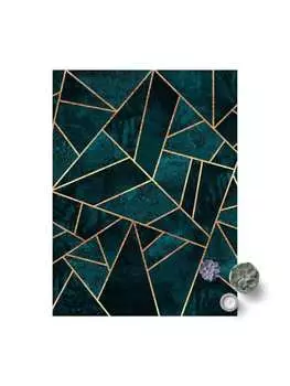 Ковер WALLART, бирюзовый