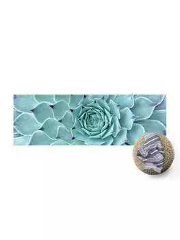 Ковер WALLART, бирюзовый