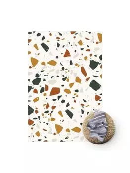 Ковер WALLART, коричневый