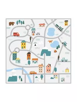 Ковер WALLART, красочный