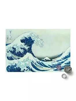 Ковер WALLART, синий