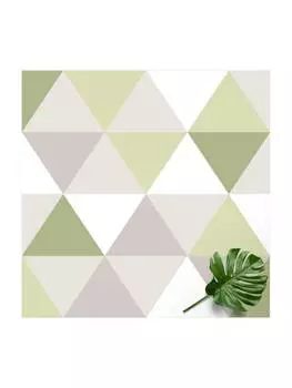 Ковер WALLART, зеленый