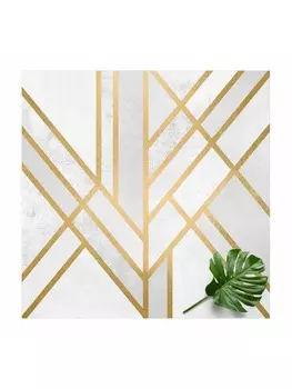 Ковер WALLART, золотой