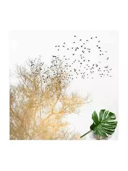 Ковер WALLART, золотой