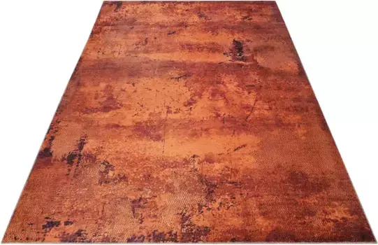 Ковер Wecon для дома "Radiate", прямоугольный Wecon Home 120х170 см, коричневый/красный