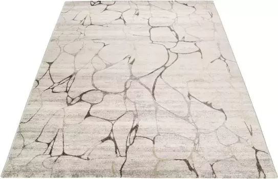 Ковер Wecon для дома "Solo Fields", прямоугольный, короткий ворс, гостиная Wecon Home 200х290 см, бежевый