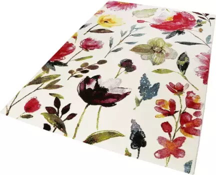 Ковер Wecon для дома "Summer Breeze", прямоугольный, для гостиной Wecon Home 160х225 см, красный