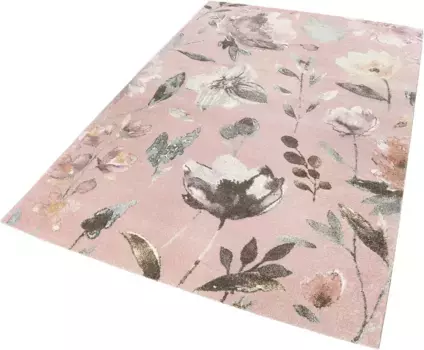 Ковер Wecon для дома "Summer Breeze", прямоугольный, для гостиной Wecon Home 80х150 см, цвет ros
