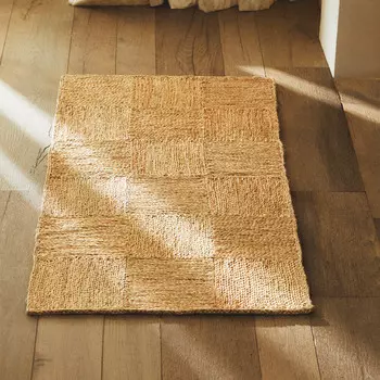 Ковер Zara Home Check Doormat, светло-коричневый