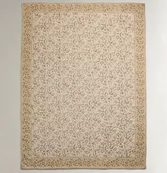 Ковер Zara Home Floral Block Print Cotton