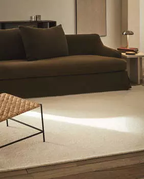 Ковер Zara Home Wool, светло-бежевый