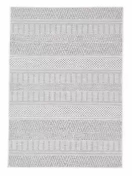 Коверковер "Boho 100", прямоугольный, прочный, плоского плетения, имитация сизаля, устойчив к ультрафиолетовому излучению, для использования на открытом воздухе Carpetfine 160х230 см, бежевый