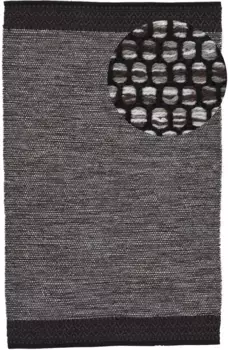 Коверковер "Kelim Mia", прямоугольный, двусторонний хлопковый ковер, гостиная Carpetfine 200х250 см, коричневый