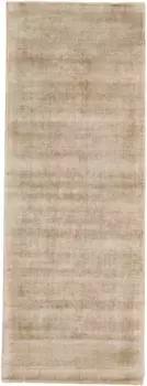 Ковертонкий ковер "Вискозный ковер Ava", прямоугольный, имитация шелка, легкий блеск, также доступен в виде дорожки Carpetfine 60х110 см, бежевый