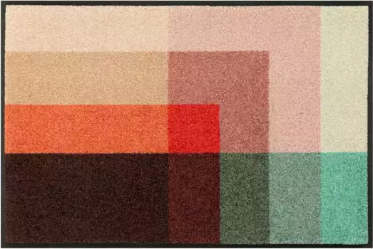 Коврик 40х60 см, красно-зеленый