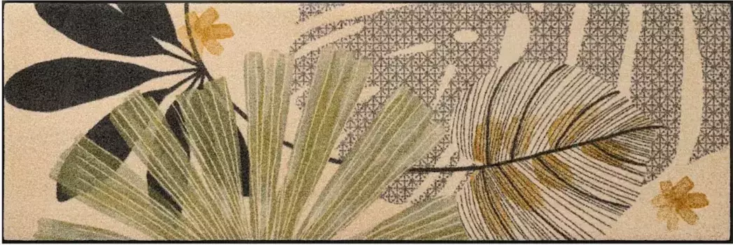 Коврик 60х180 см, цвет beige-grn-gemustert