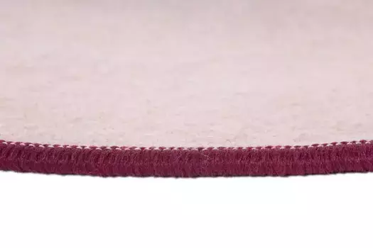 Коврик Andiamo для лестницы "Амберг", полукруглый, высокая-низкая структура, самоклеящийся, набор из 2 или 15 шт 28х65 см, цвет aubergine